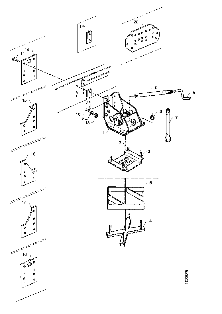 Buy 1409458 SCREW PLATE SCANIA