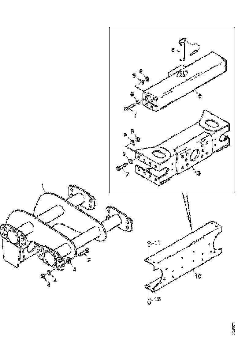 Buy 1411407 BEAM SCANIA