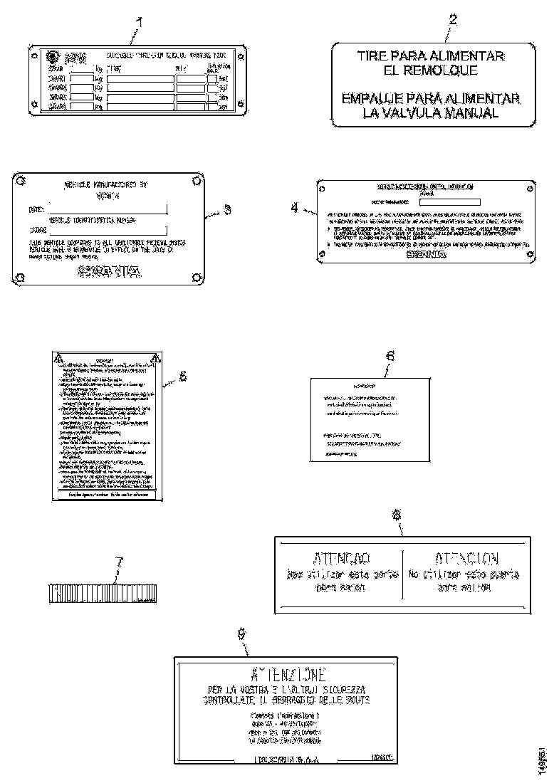 Buy 1412004 PLATE SCANIA