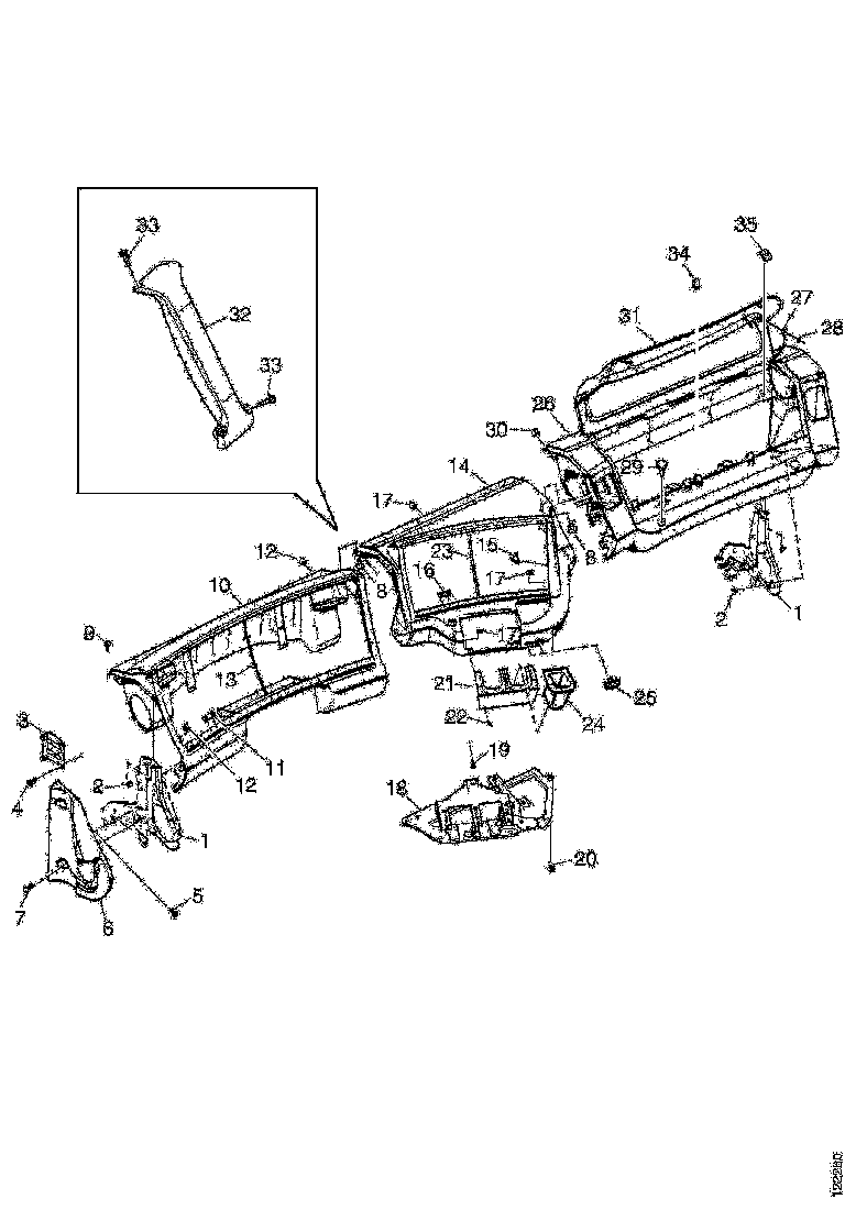 Buy 1413452 INSTRUMENT PANEL SCANIA