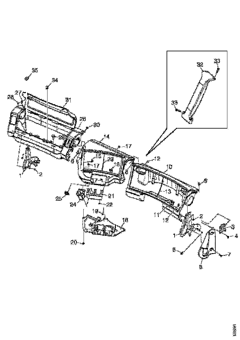 Buy 1413453 INSTRUMENT PANEL SCANIA