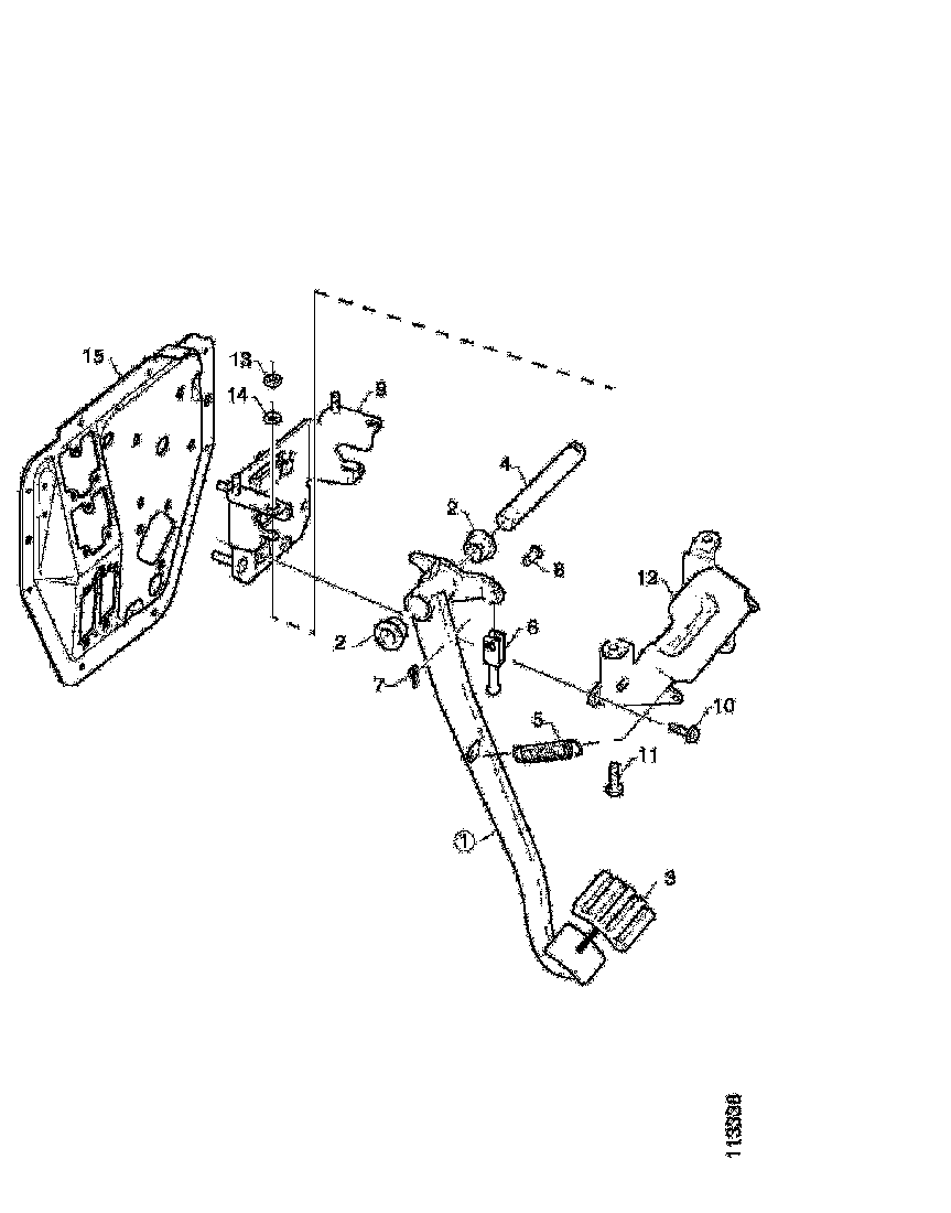 Buy 1413843 PEDAL PANE SCANIA
