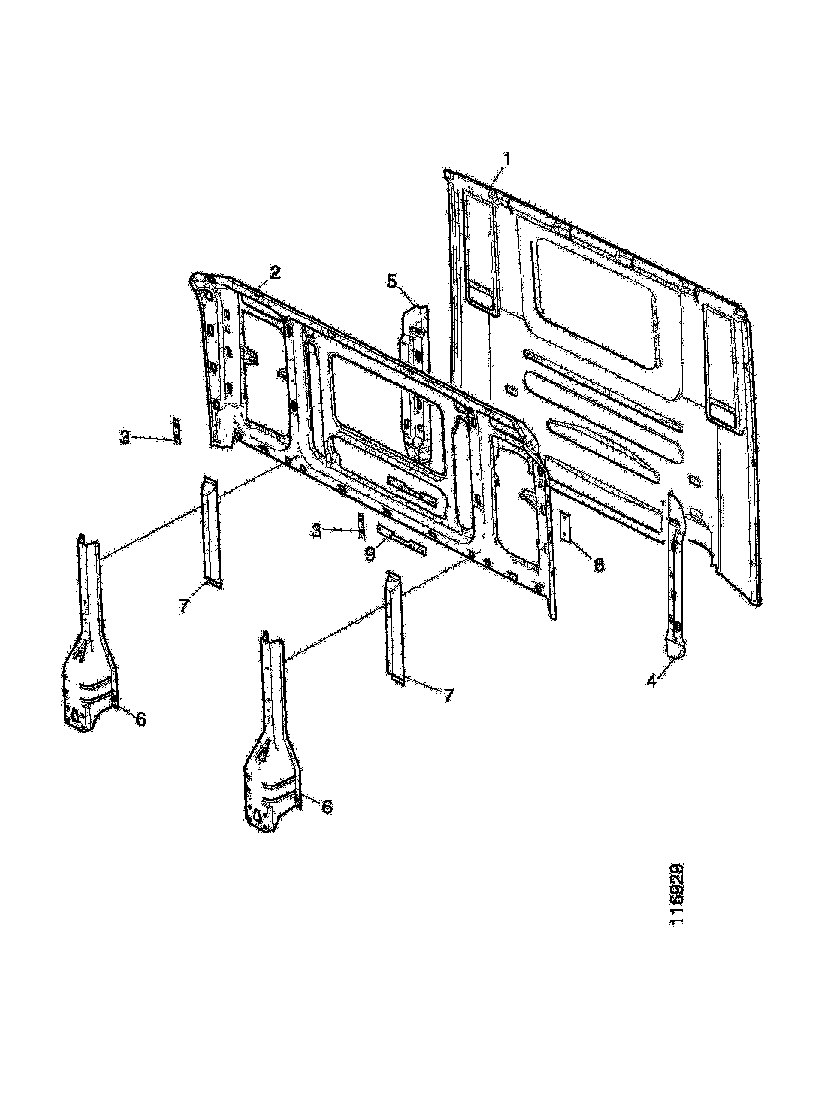 Buy 1413879 REAR WALL SCANIA