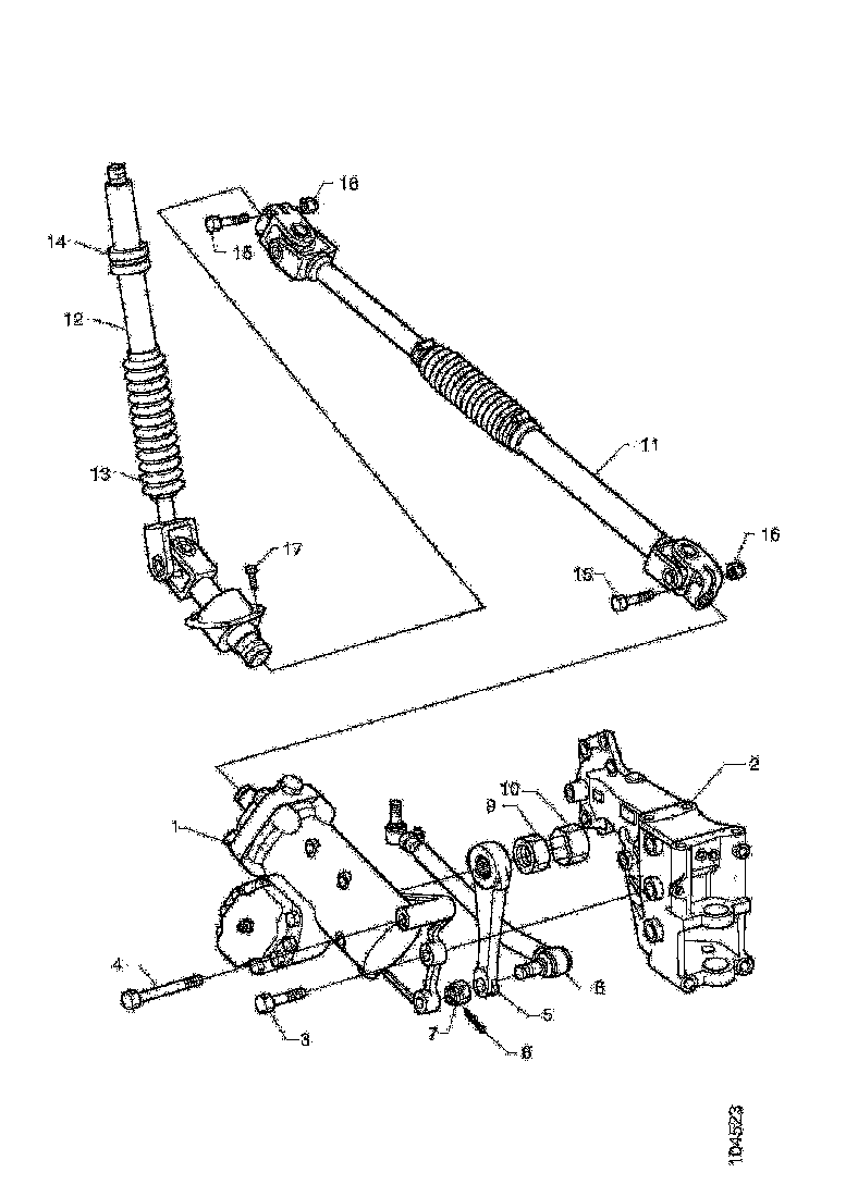 Buy 1414017 STEERING COLUMN SCANIA