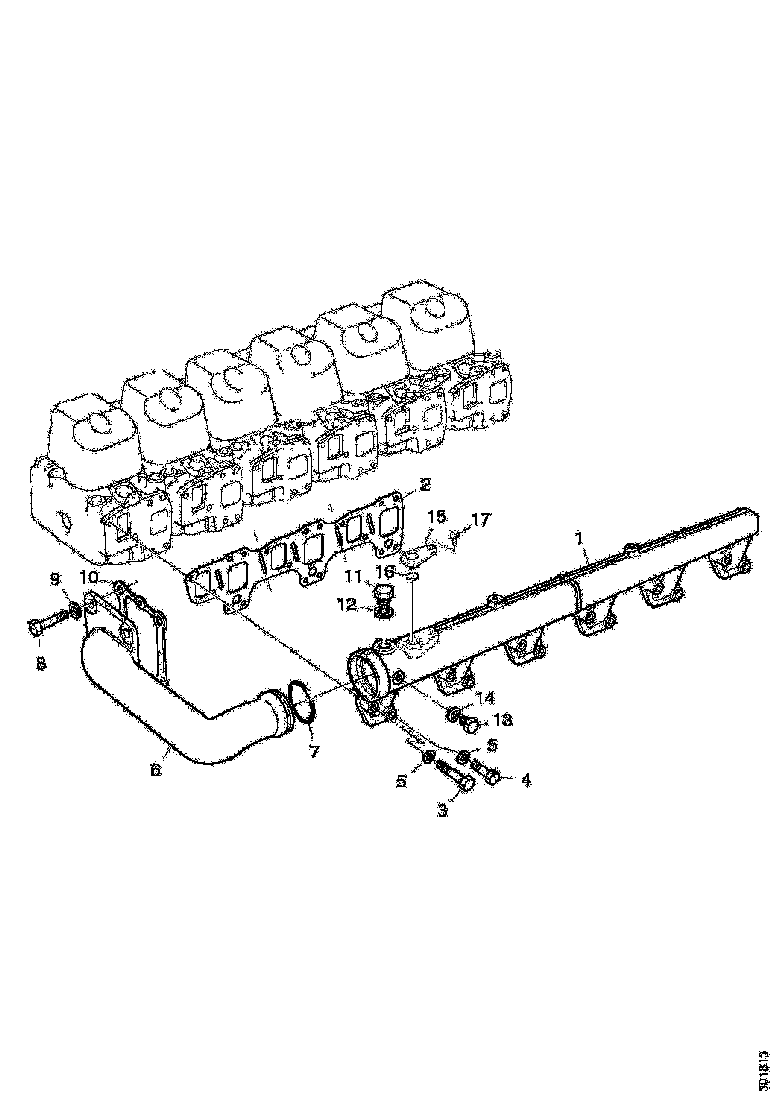 Buy 1414415 COLLANT MANIFOLD SCANIA
