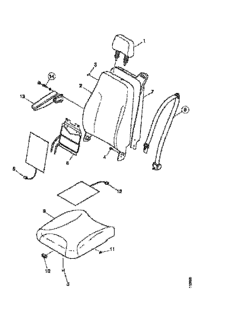 Buy 1415622 BACKREST SCANIA