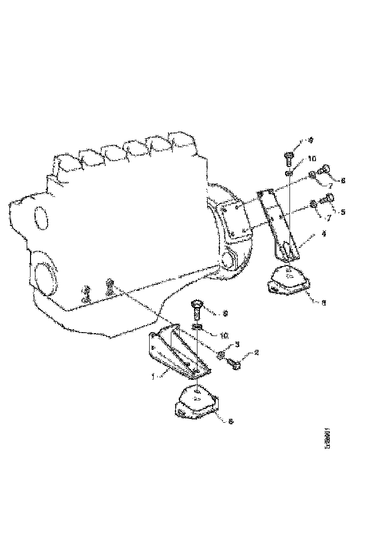Buy 1420841 ENGINE BRA SCANIA
