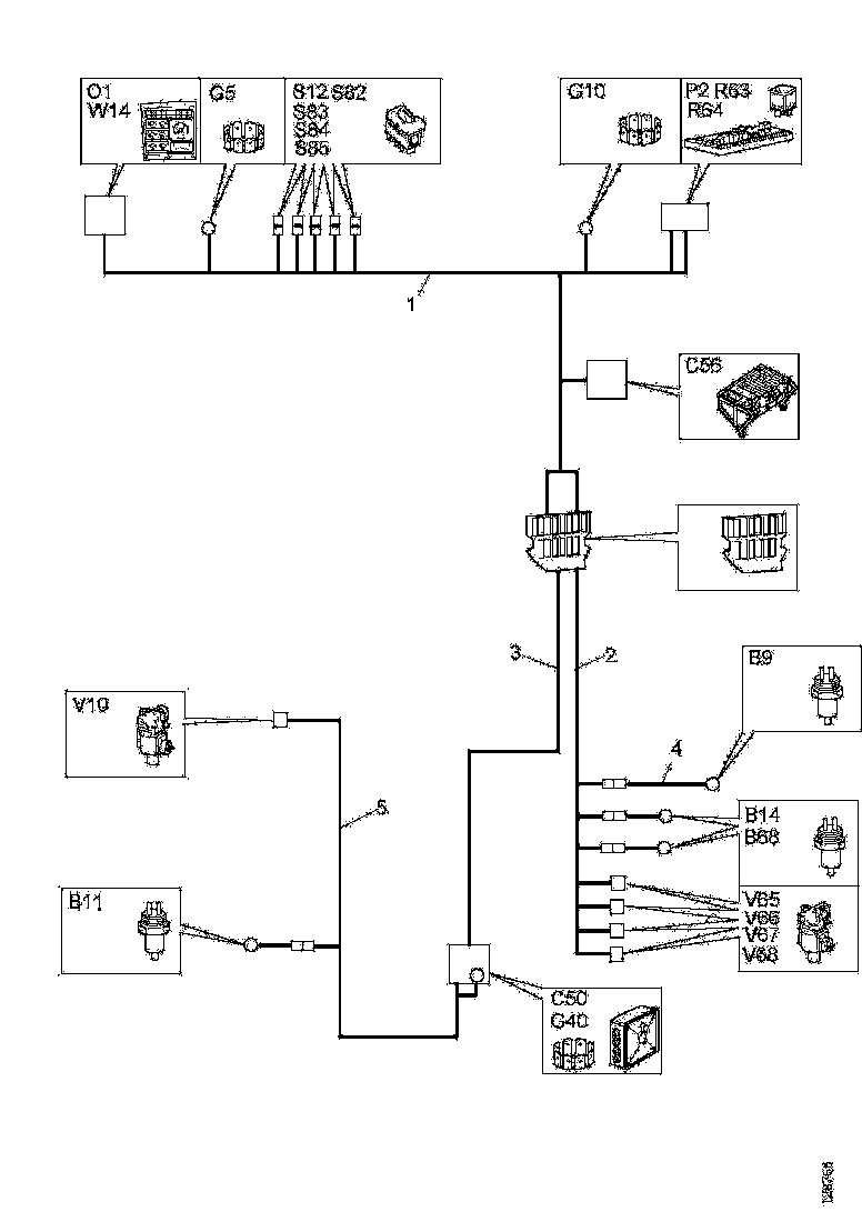 Buy 1424083 CABLE HARNESS SCANIA