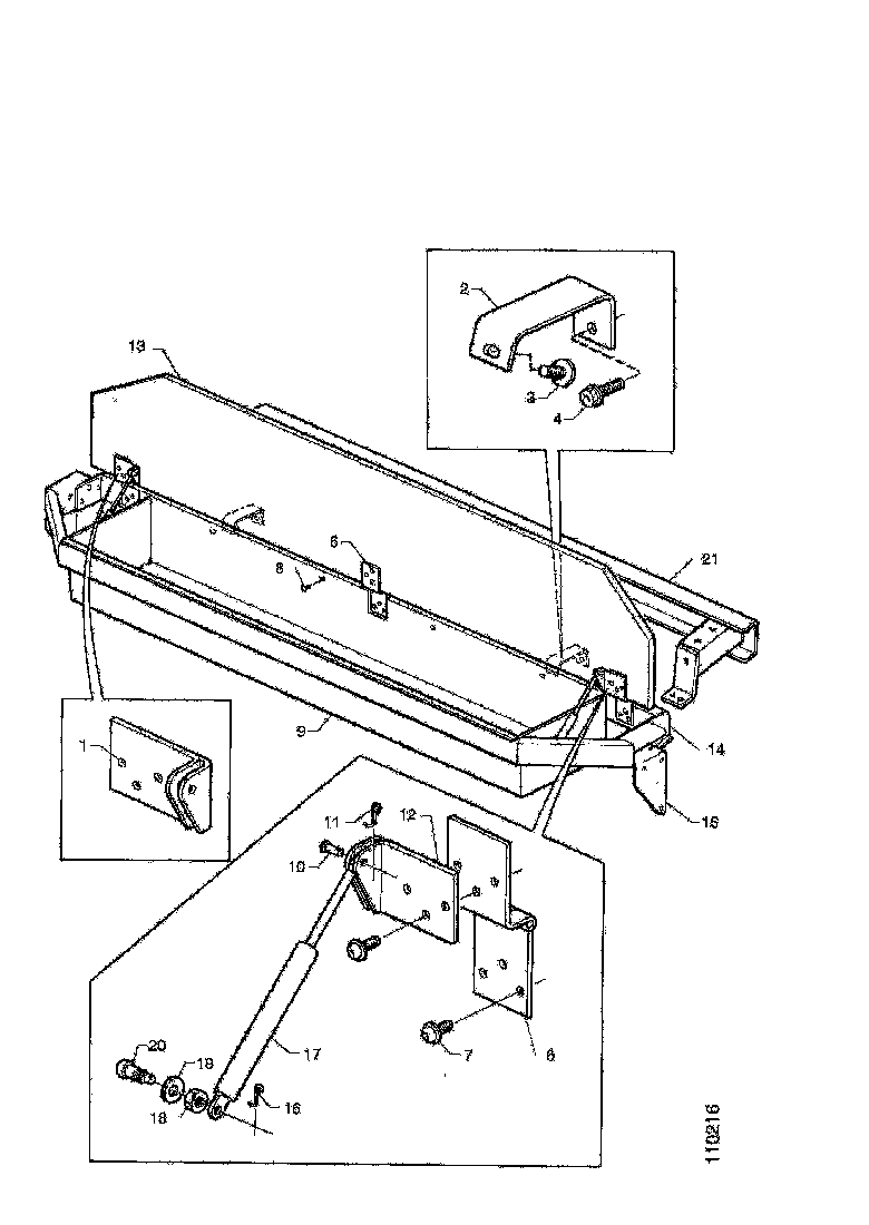 Buy 1424903 STORAGE BO SCANIA