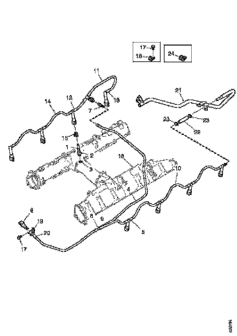 Buy 1426189 BLEED PIPE (S) SCANIA