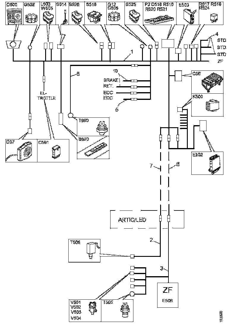 Buy 1427228 CABLE HARNESS SCANIA