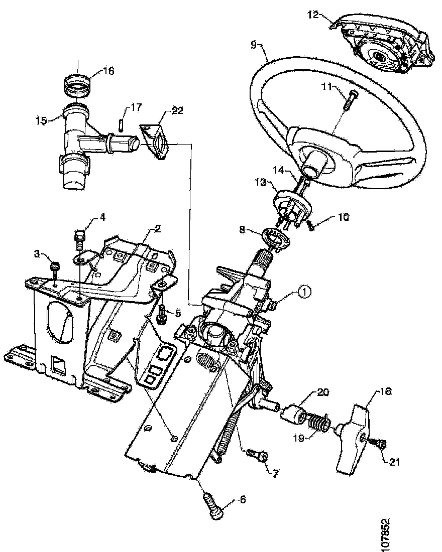 Buy 1427567 STEERING COLUMN  (S) SCANIA