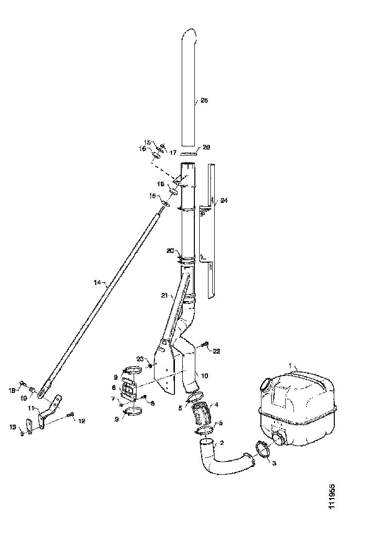 Buy 1427839 EXHAUST PIPE SCANIA
