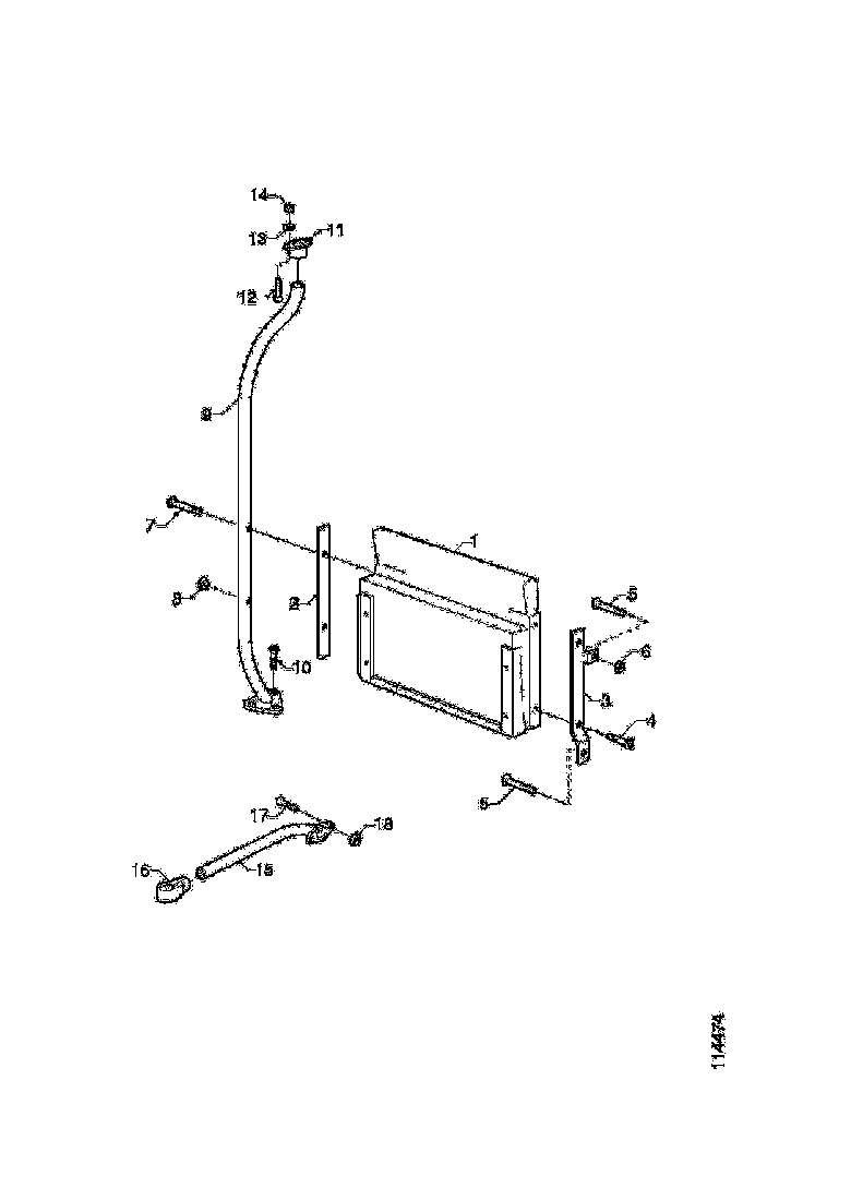 Buy 1427882 STANCHION SCANIA