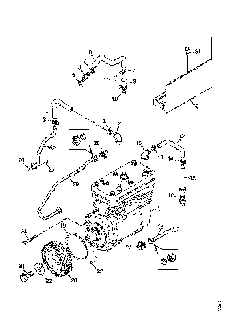 Buy 1428696 COOLANT PIPE SCANIA