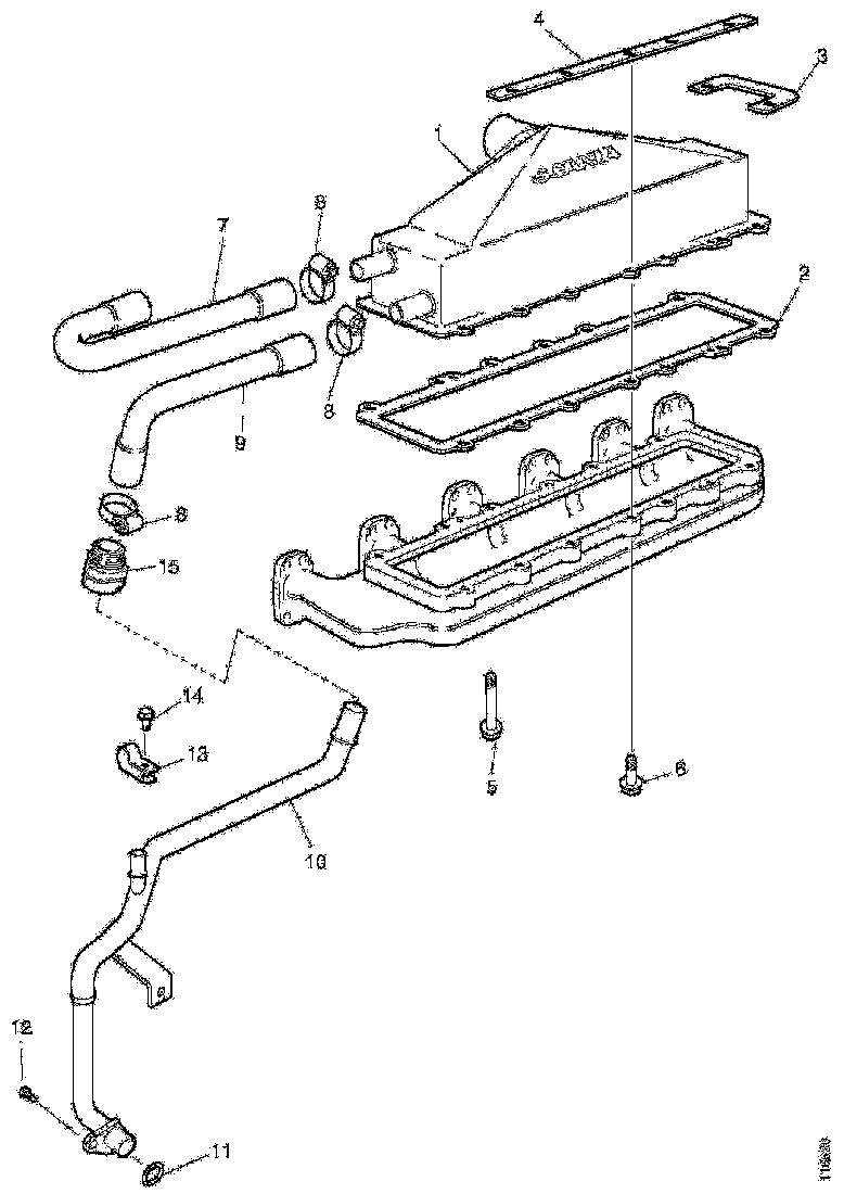 Buy 1428700 COOLANT PIPE SCANIA