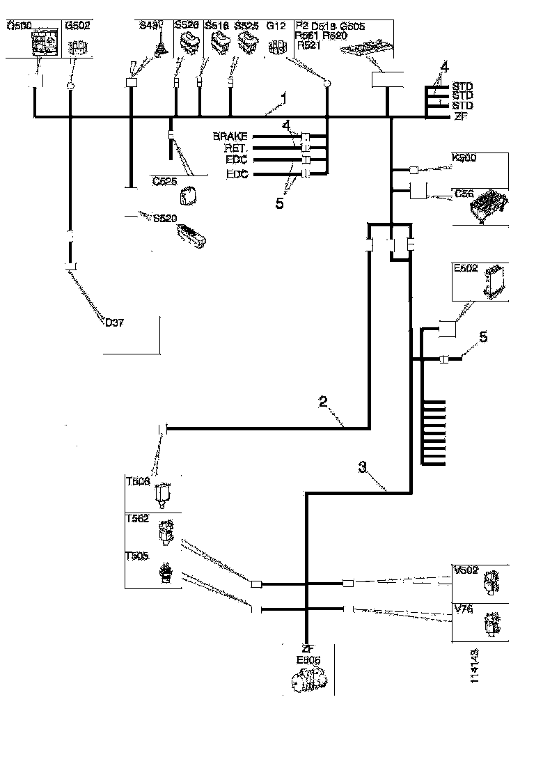 Buy 1429956 CABLE HARNESS SCANIA