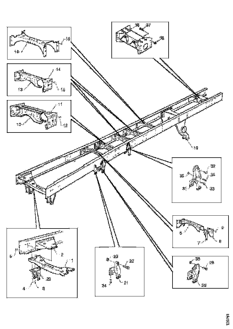 Buy 1430186 CROSS MEMBER SCANIA