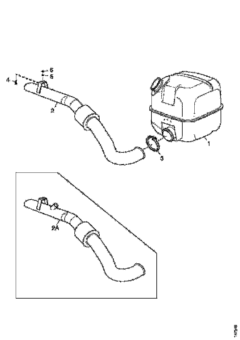 Buy 1430747 EXHAUST PIPE SCANIA