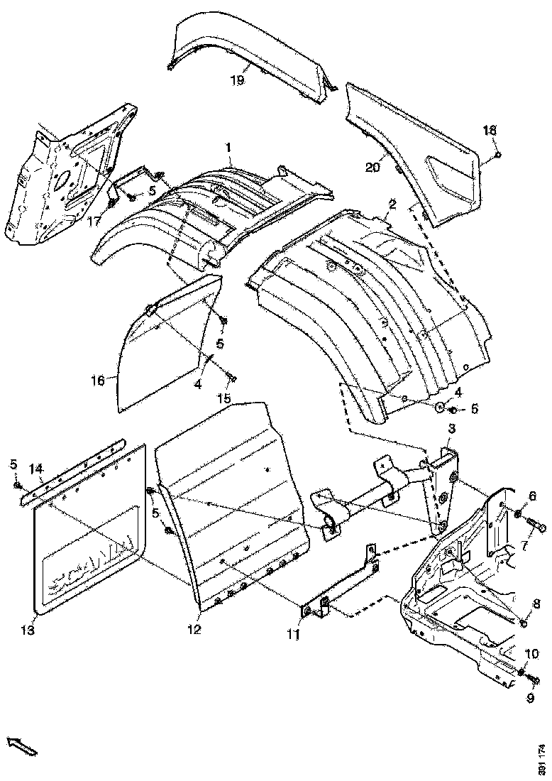 Buy 1431933 MUDGUARD SEAL SCANIA
