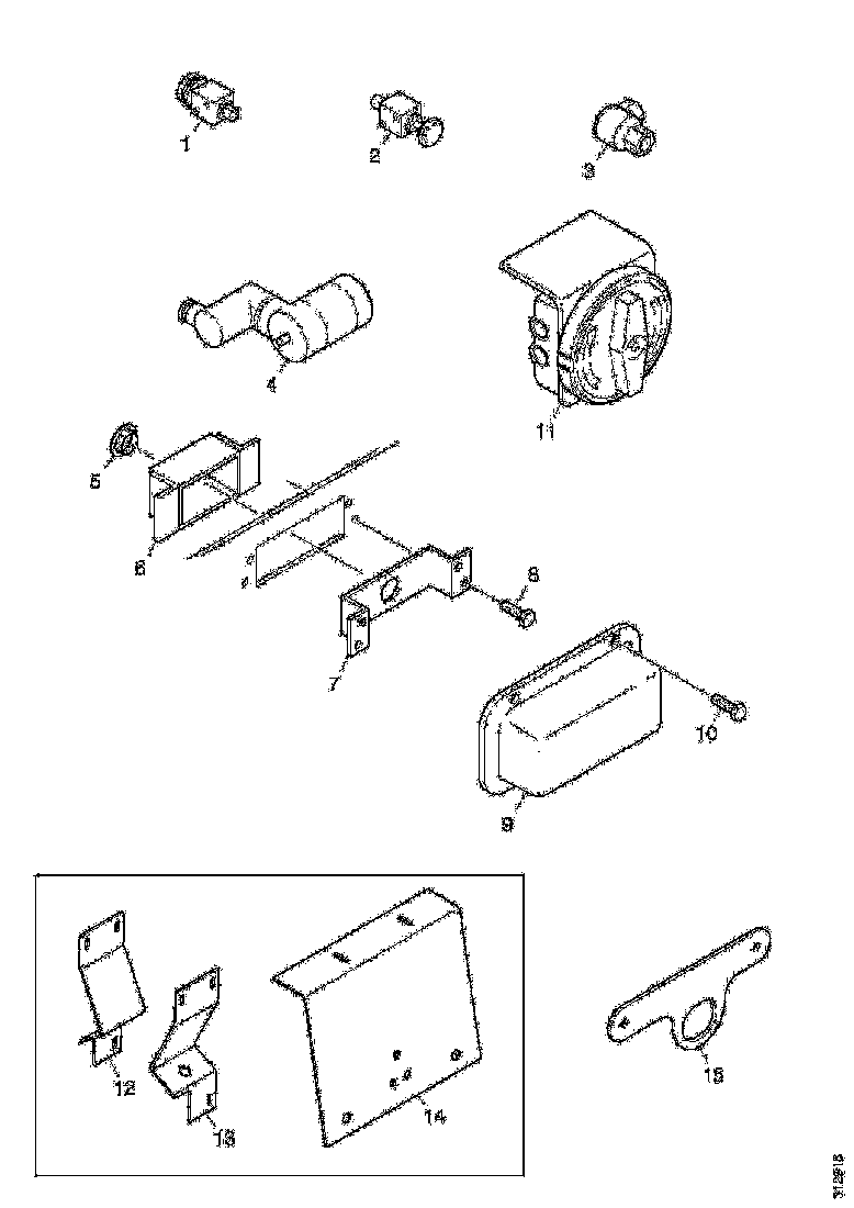 Buy 1432385 BRACKET SCANIA