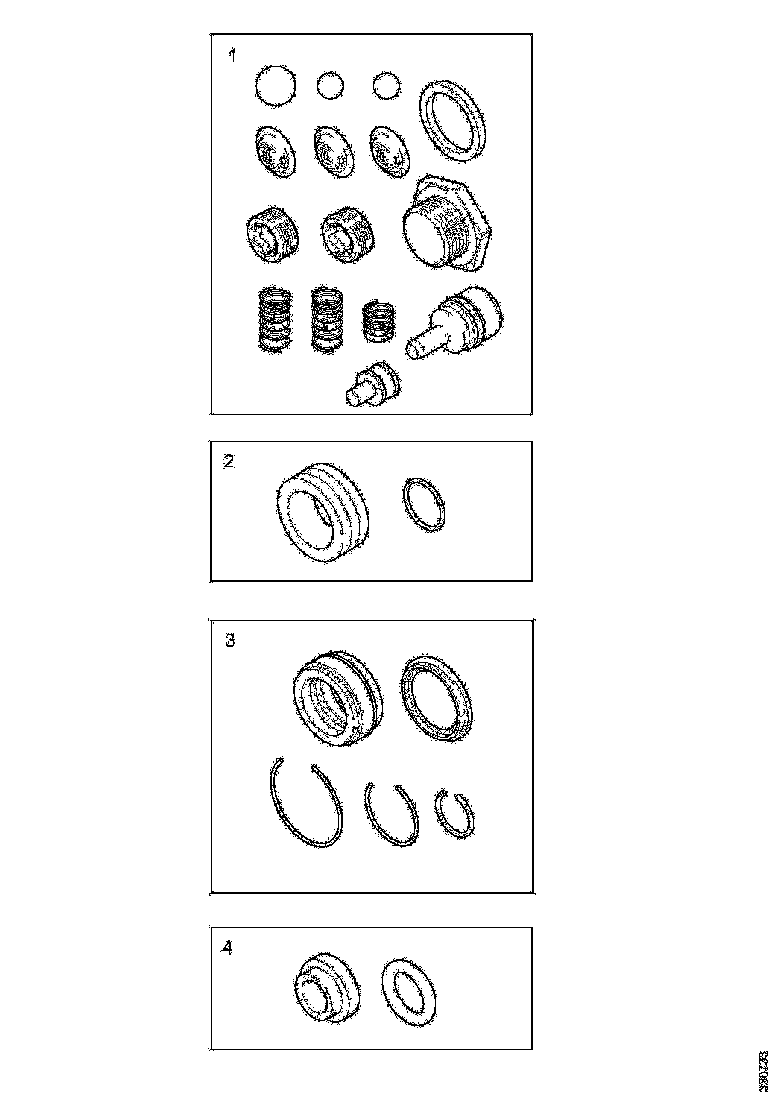Buy 1433657 REPAIR KIT SCANIA