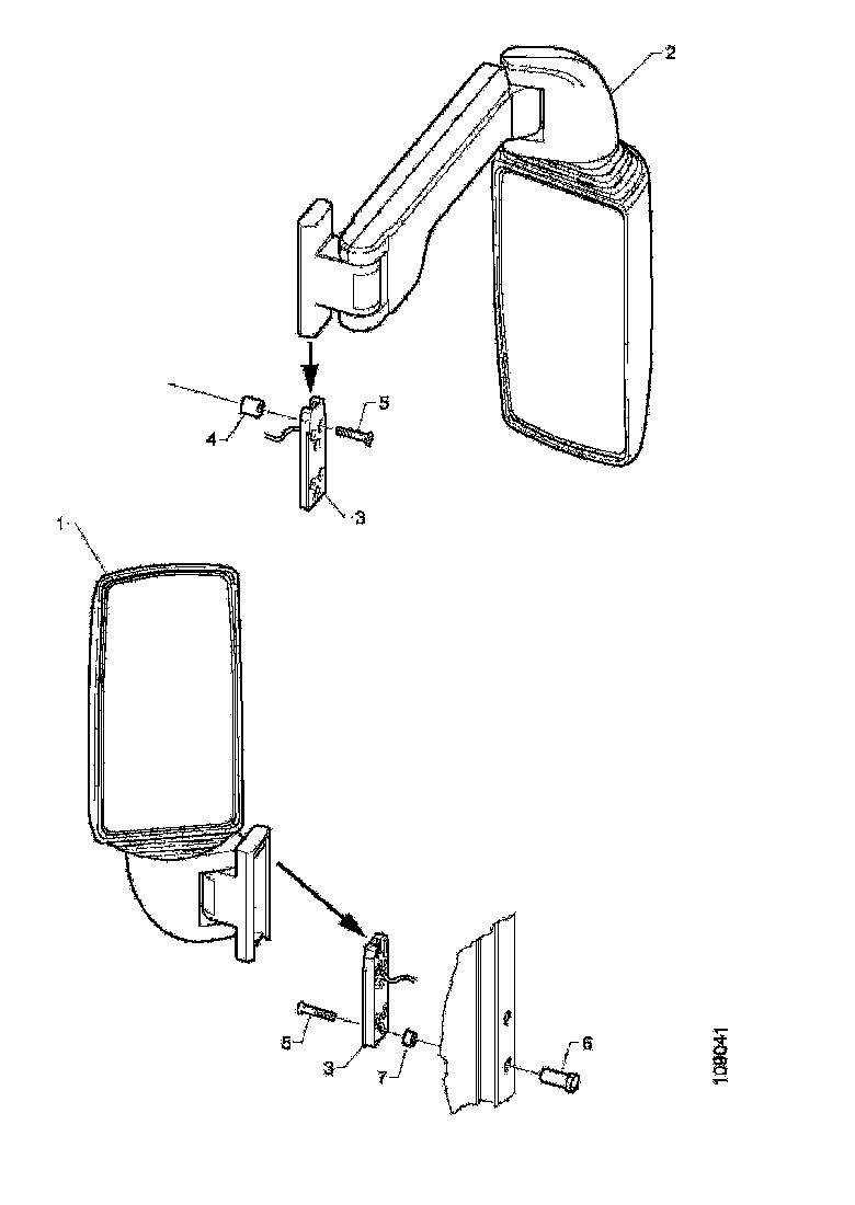 Buy 1434030 MIRROR GLA SCANIA