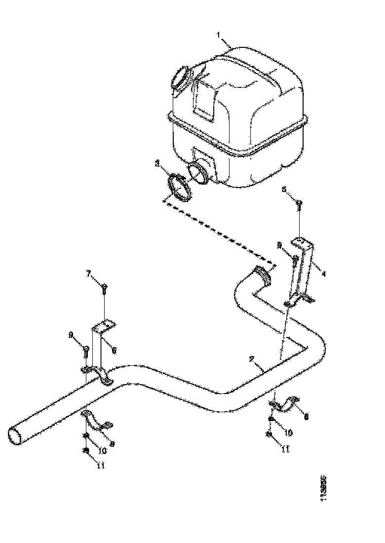 Buy 1435067 EXHAUST PIPE SCANIA