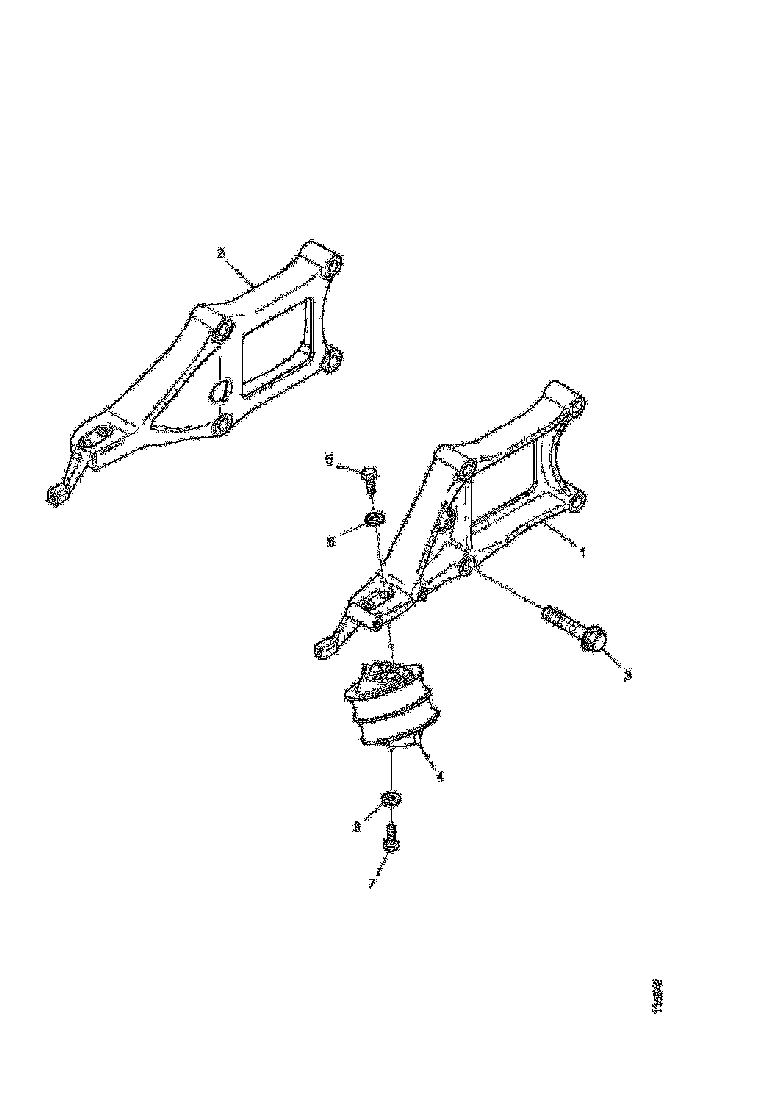 Buy 1435828 ENGINE BRA SCANIA