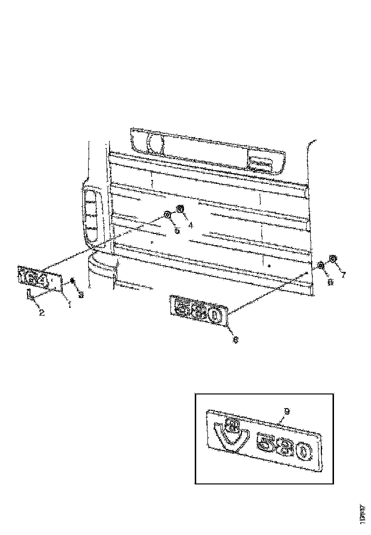 Buy 1436345 TYPE PLATE (S) SCANIA