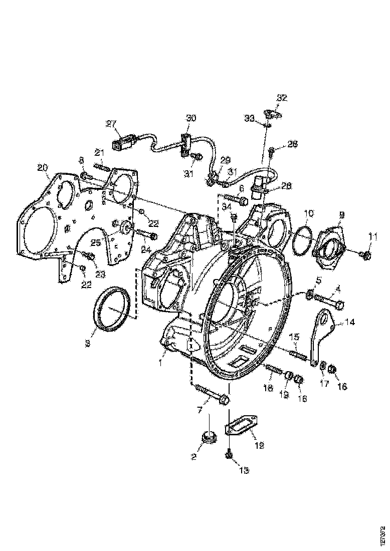 Buy 1438306 TIMING GEAR PLATE SCANIA