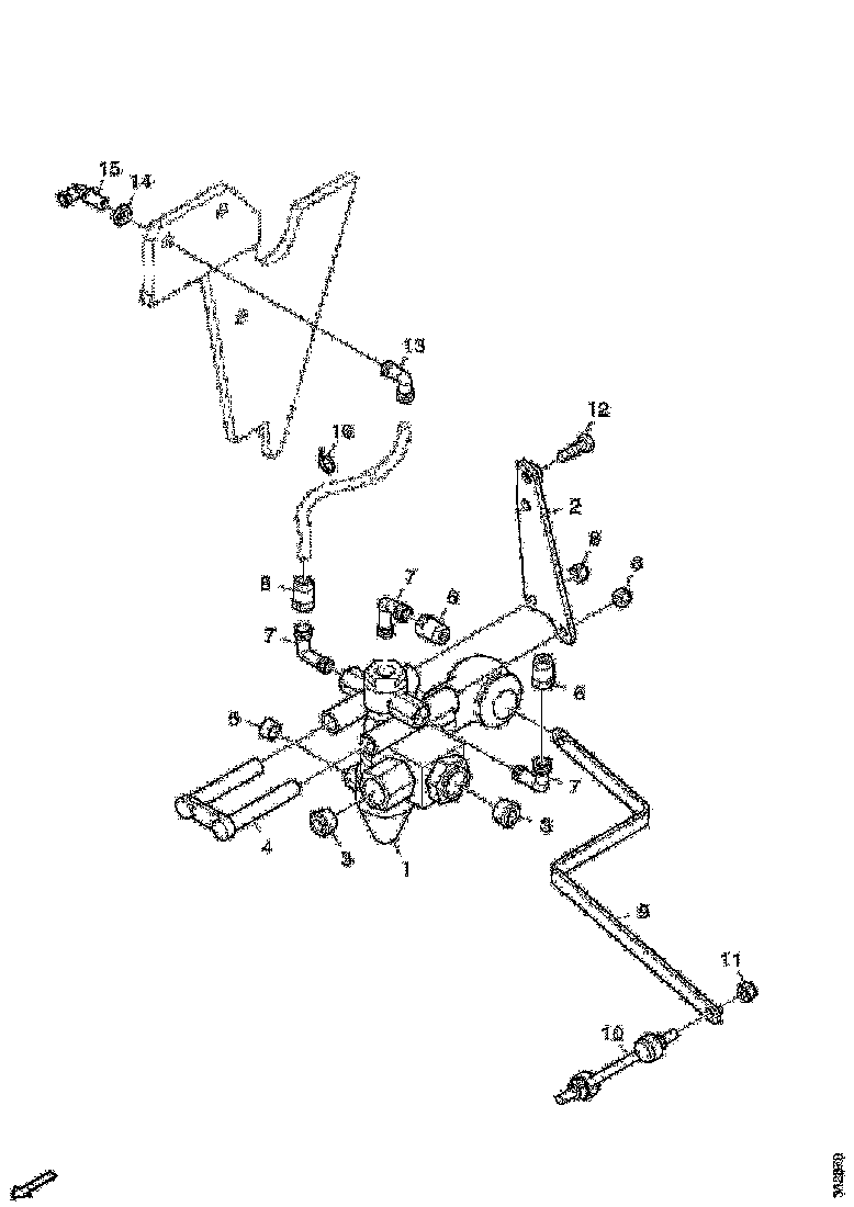 Buy 1438415 LEVER SCANIA