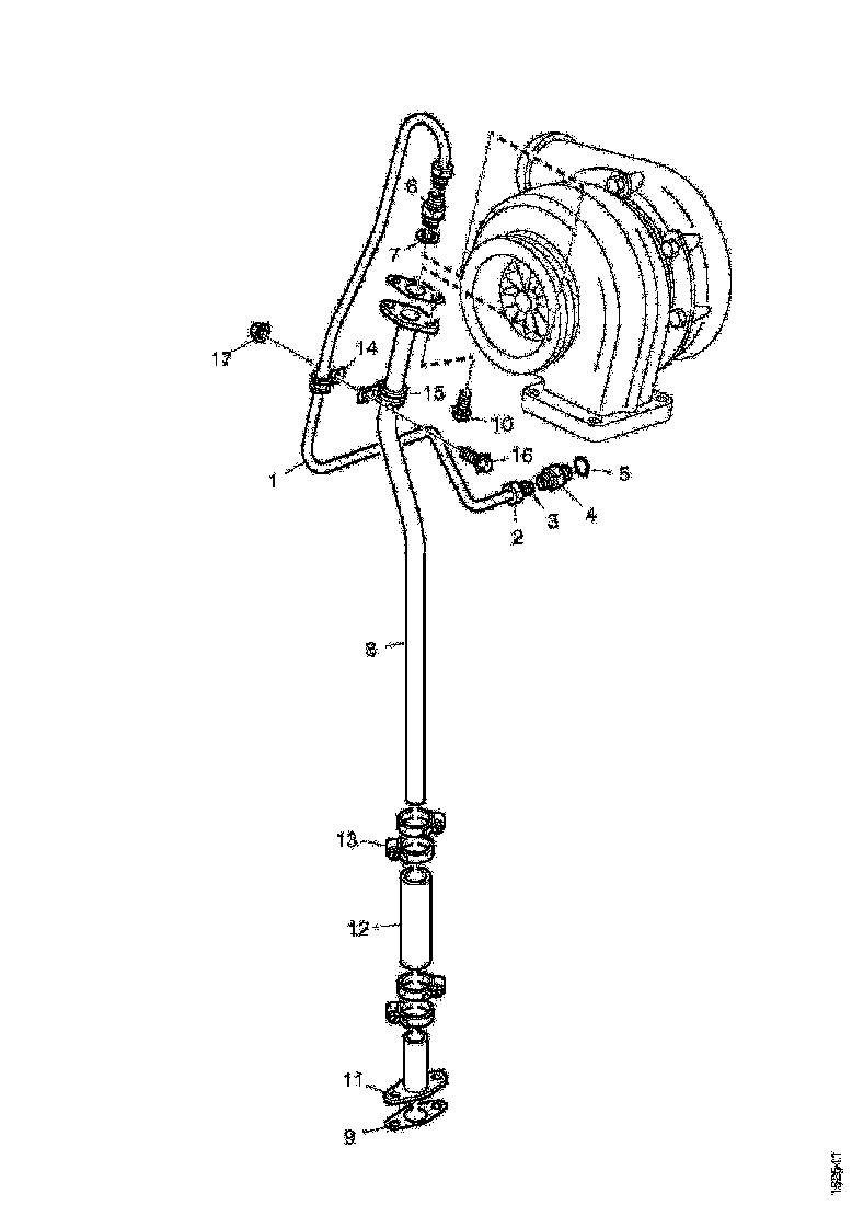 Buy 1439636 LUBRICATION PIPE SCANIA