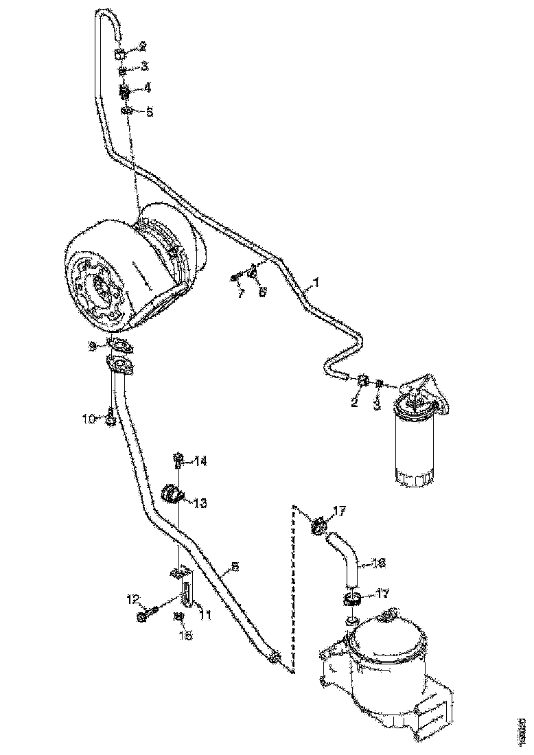 Buy 1439639 LUBRICATION PIPE SCANIA