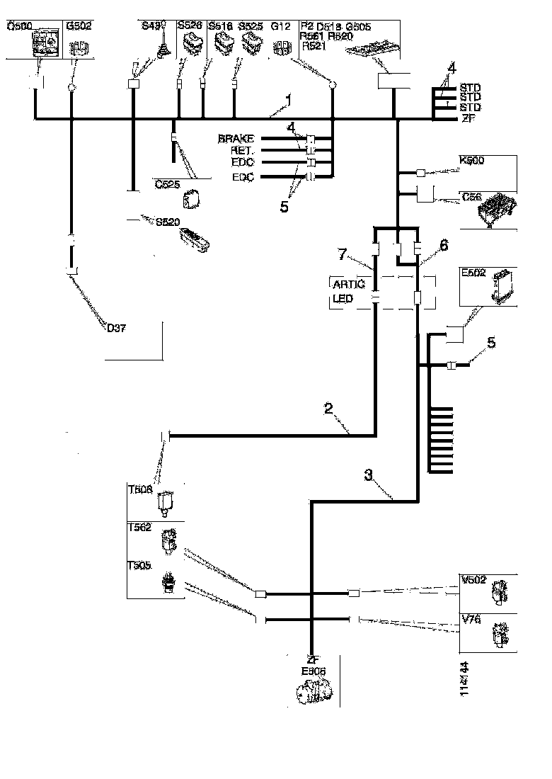 Buy 1440188 CABLE HARNESS SCANIA