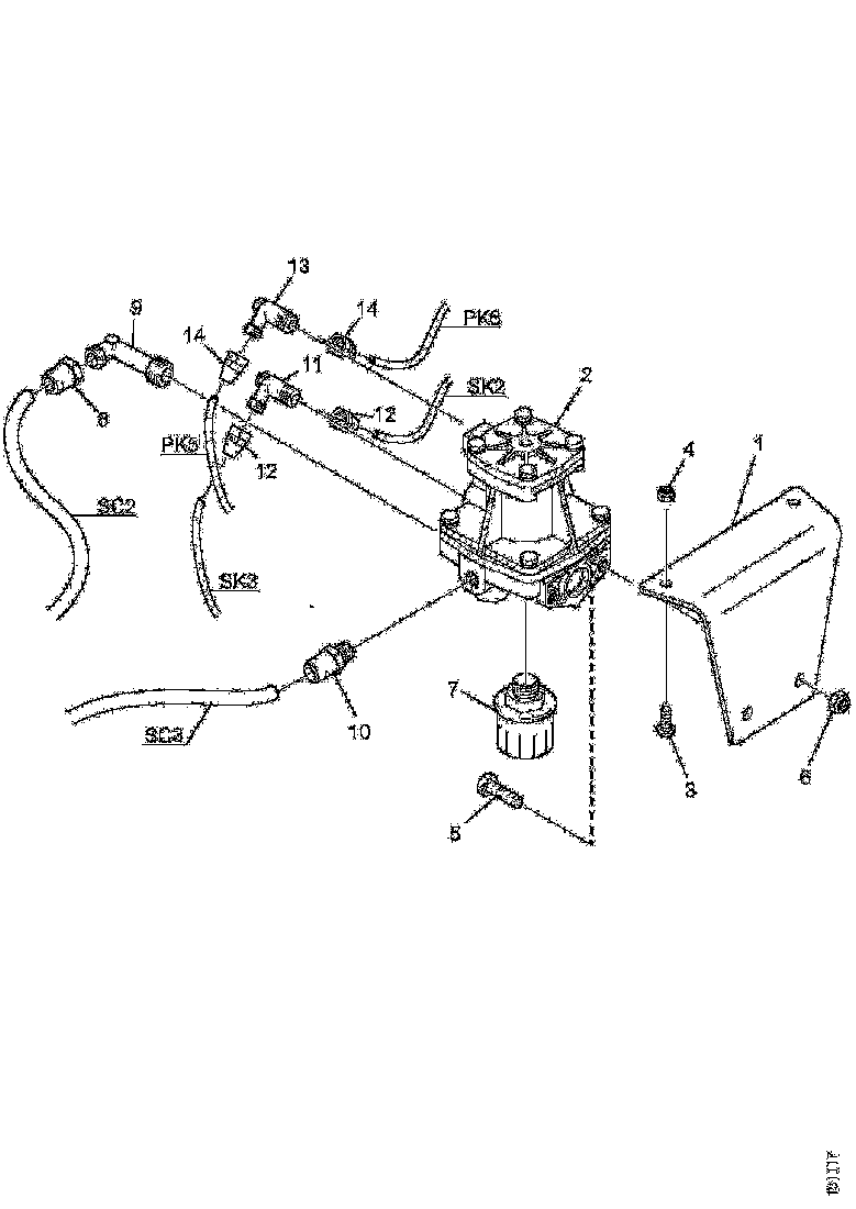 Buy 1441856 BRACKET SCANIA