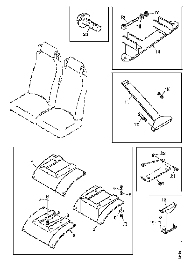 Buy 1442423 BRACKET SCANIA