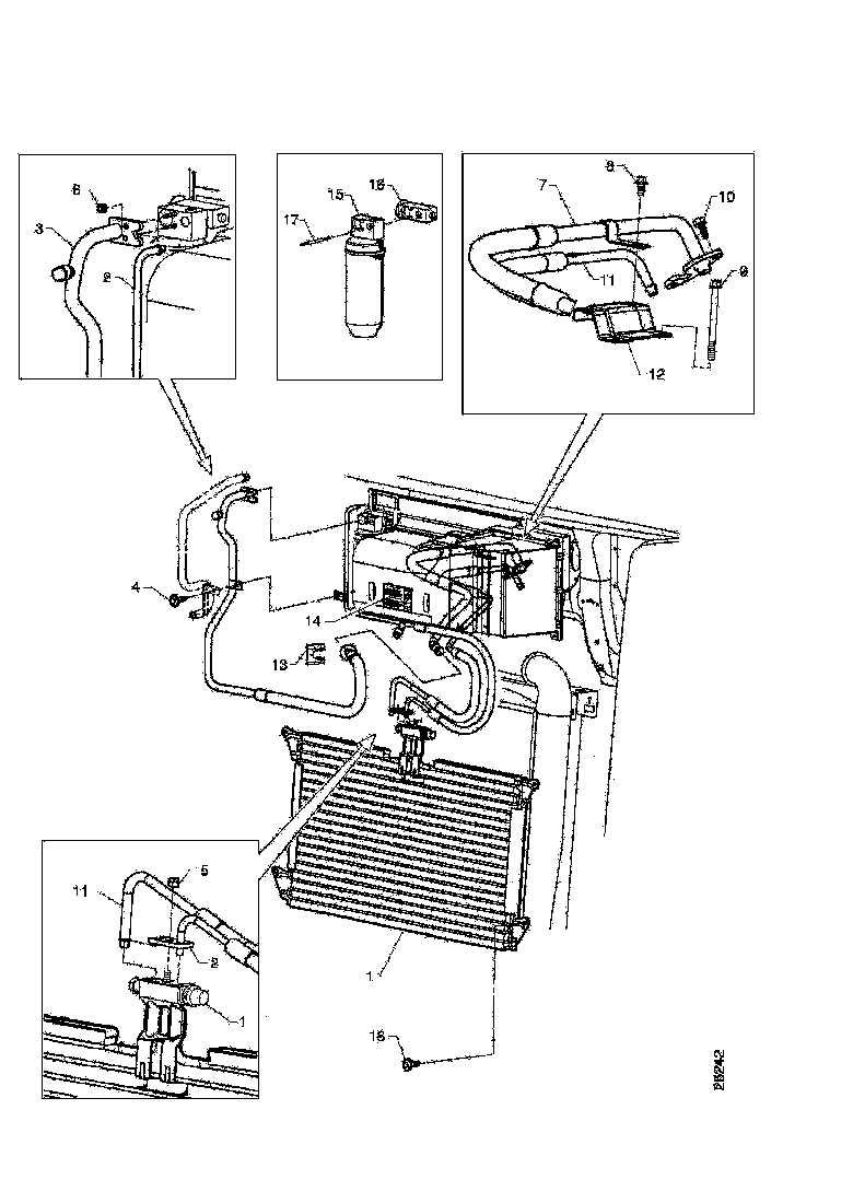 Buy 1442791 HOSE ASSEMBLY  (S) SCANIA