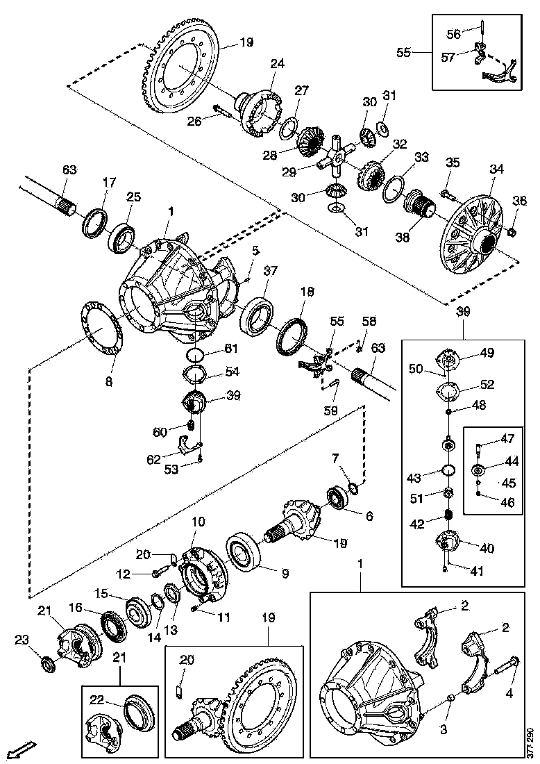 Buy 1442866 GEAR HOUSING SCANIA