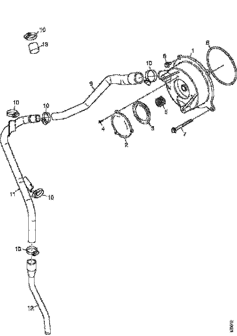 Buy 1443832 SHAPED HOS SCANIA