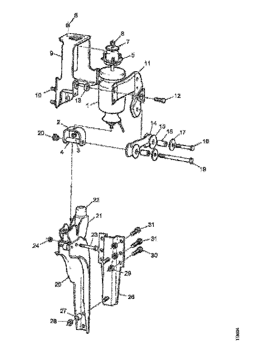 Buy 1443851 CAB BRACKE SCANIA