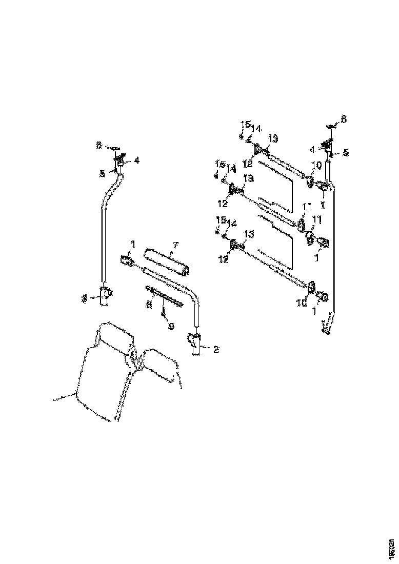 Buy 1444933 FITTING STRANCHION SCANIA