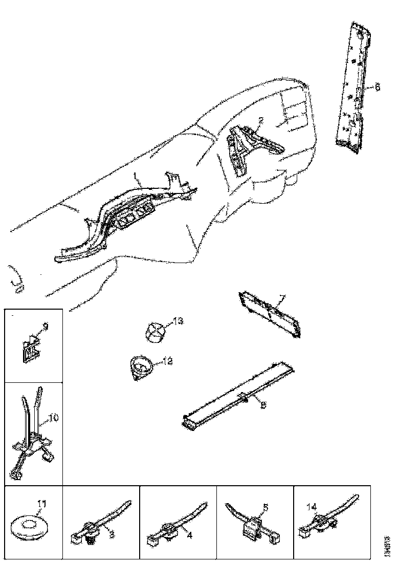 Buy 1445019 CABLE DUCT SCANIA