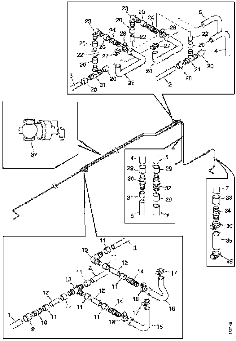 Buy 1445096 HOSE SCANIA