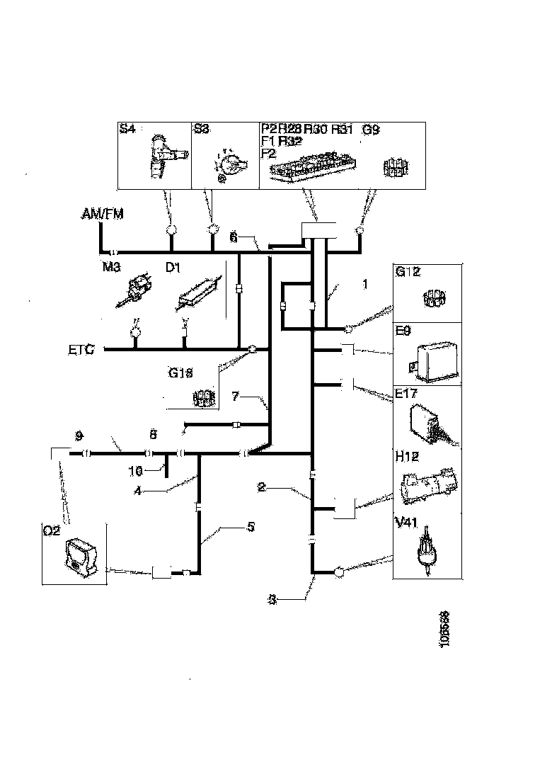 Buy 1445840 CABLE HARNESS SCANIA