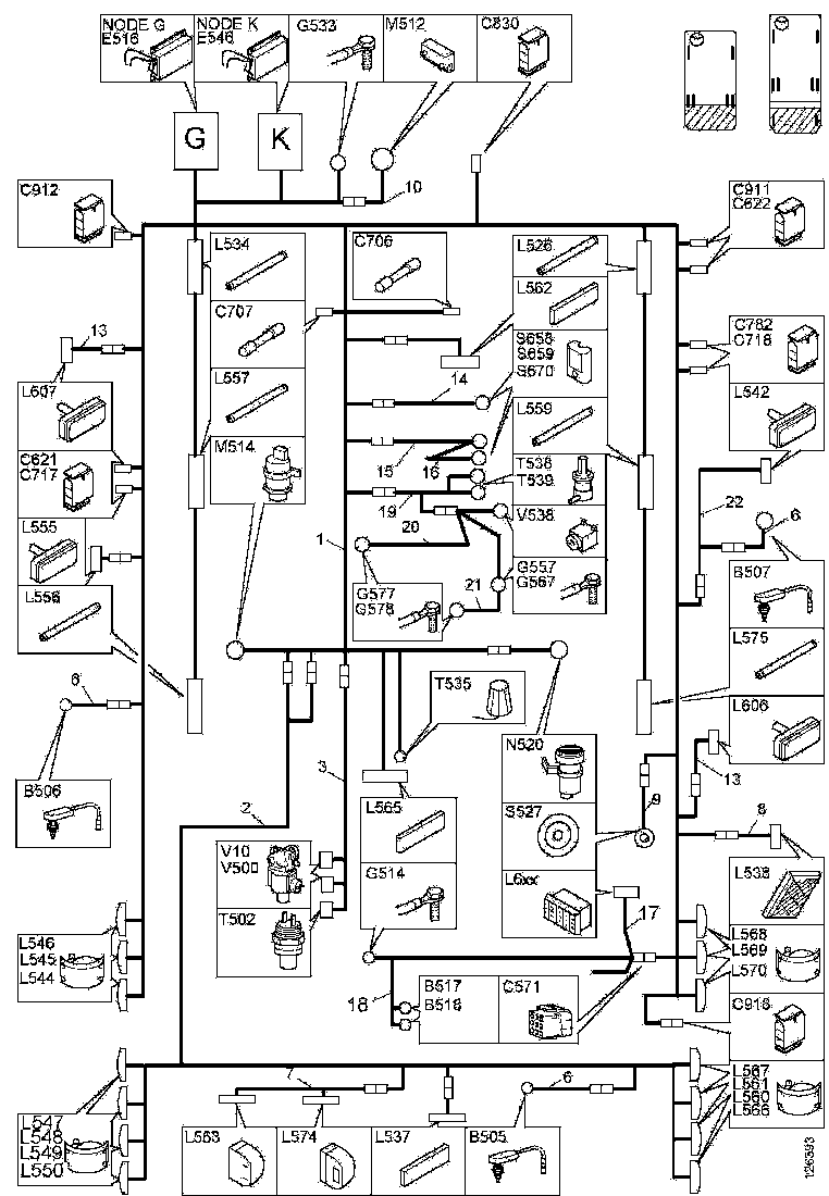 Buy 1446029 CABLE HARNESS SCANIA