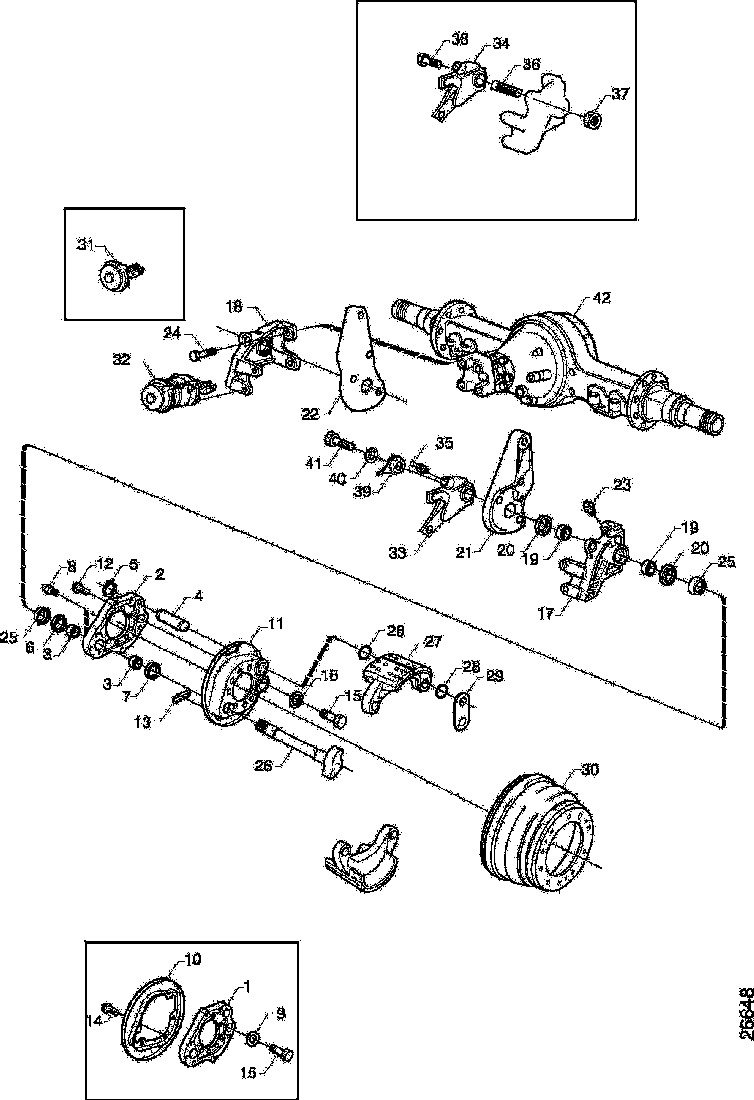Buy 1446059 SPRING BRAKE CHAMBER 30/30", M16 SCANIA