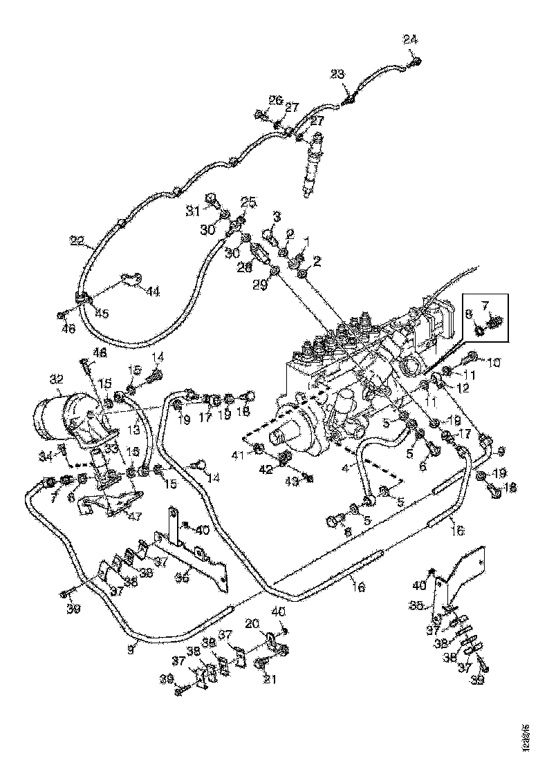 Buy 1446741 FUEL PIPES SCANIA