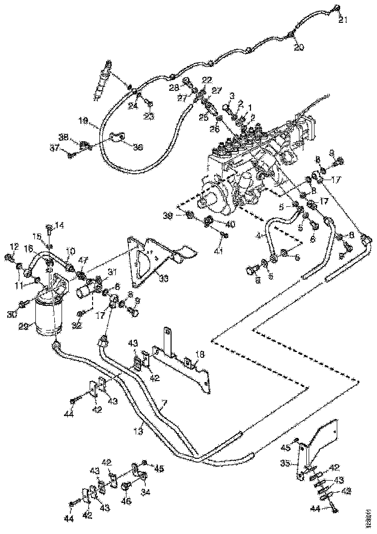 Buy 1446743 FUEL PIPE SCANIA