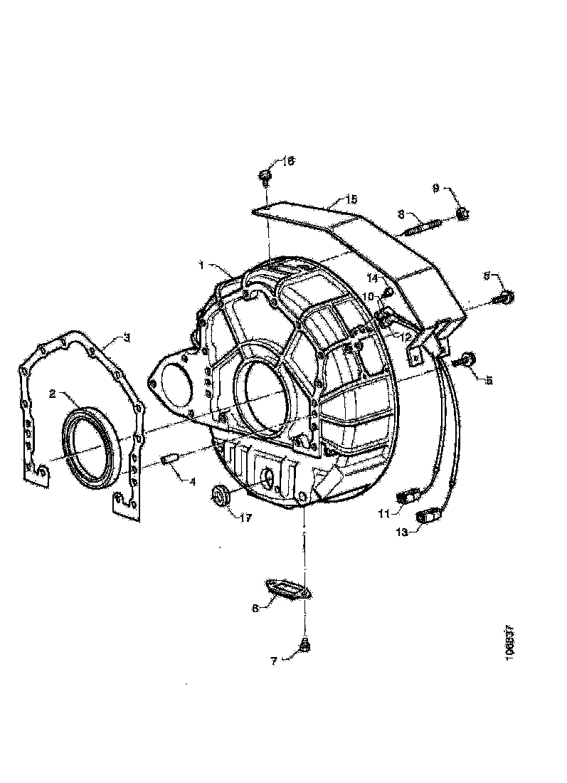 Buy 1447610 FLYWHEEL HOUSING SCANIA
